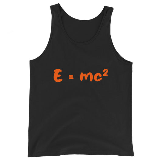 Unisex-Tank-Top "E=mc²"