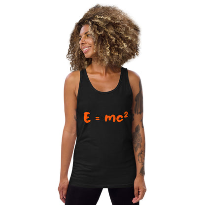 Unisex-Tank-Top "E=mc²"