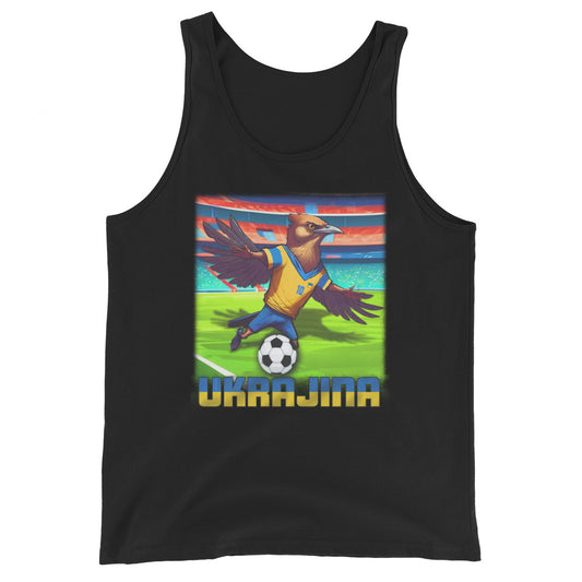 Ukraine EM Fußball Trikot Alternative Klassisches Unisex-Tank-Top