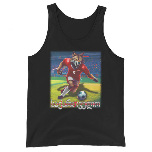 Georgien EM Fußball Trikot Alternative Klassisches Unisex-Tank-Top