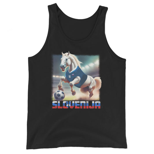 Slowenien EM Fußball Trikot Alternative Klassisches Unisex-Tank-Top