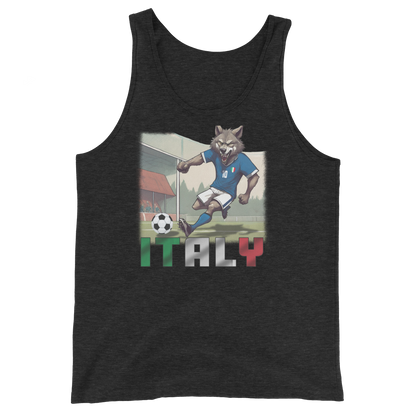 Italien EM Fußball Trikot Alternative Klassisches Unisex-Tank-Top