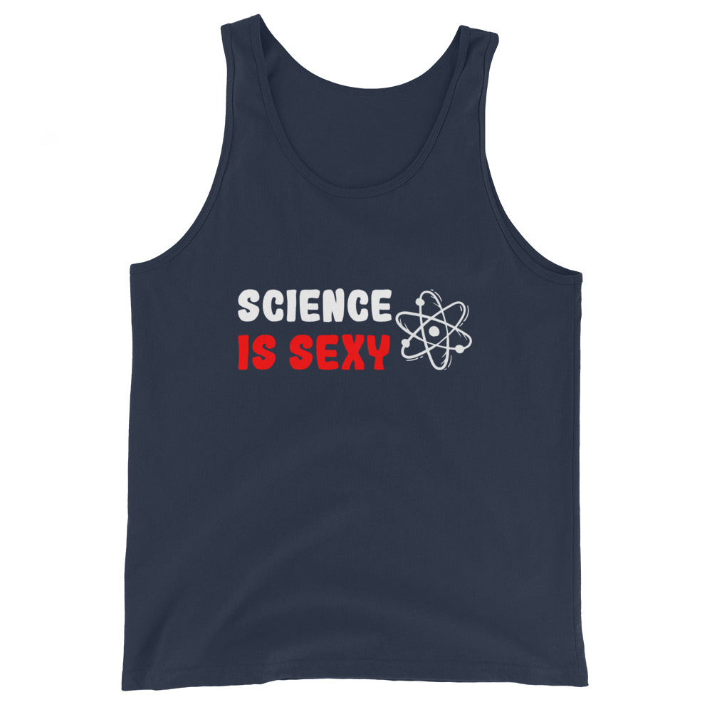 Unisex tank top "Science is sexy"