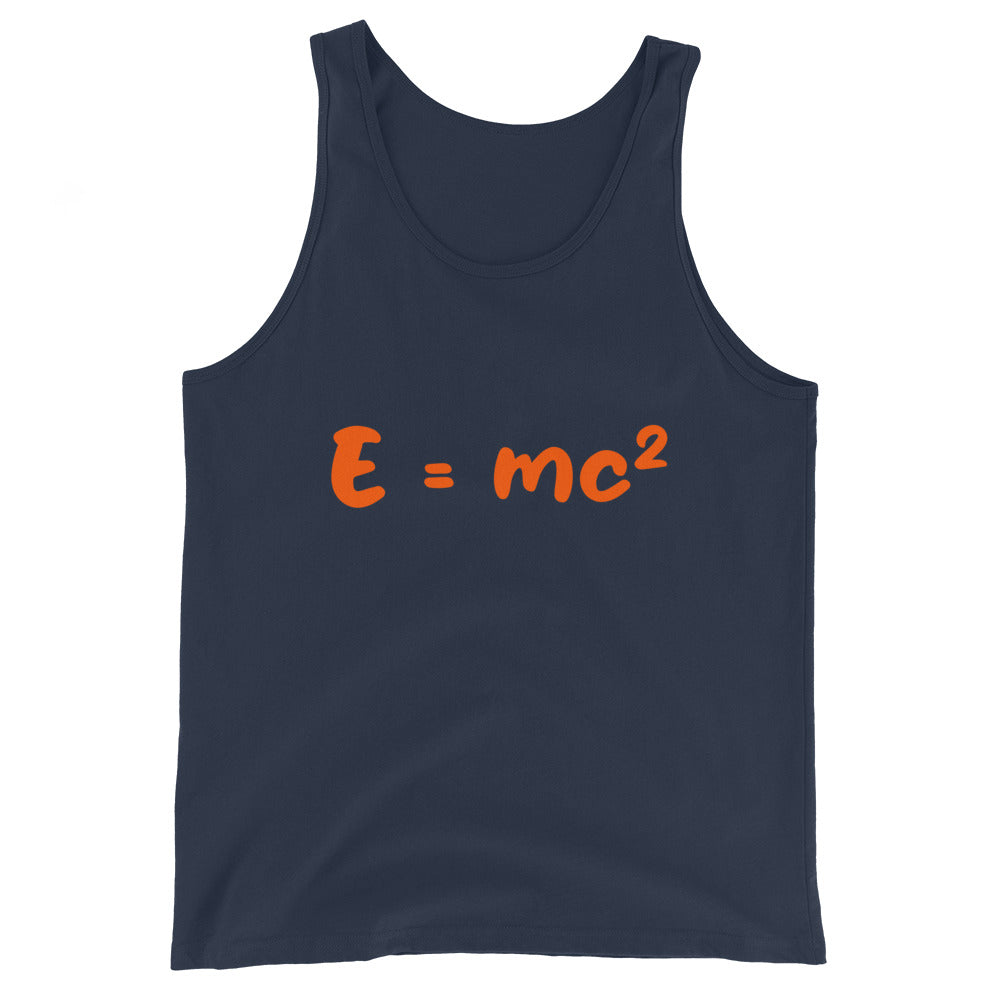 Unisex-Tank-Top "E=mc²"