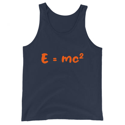 Unisex-Tank-Top "E=mc²"