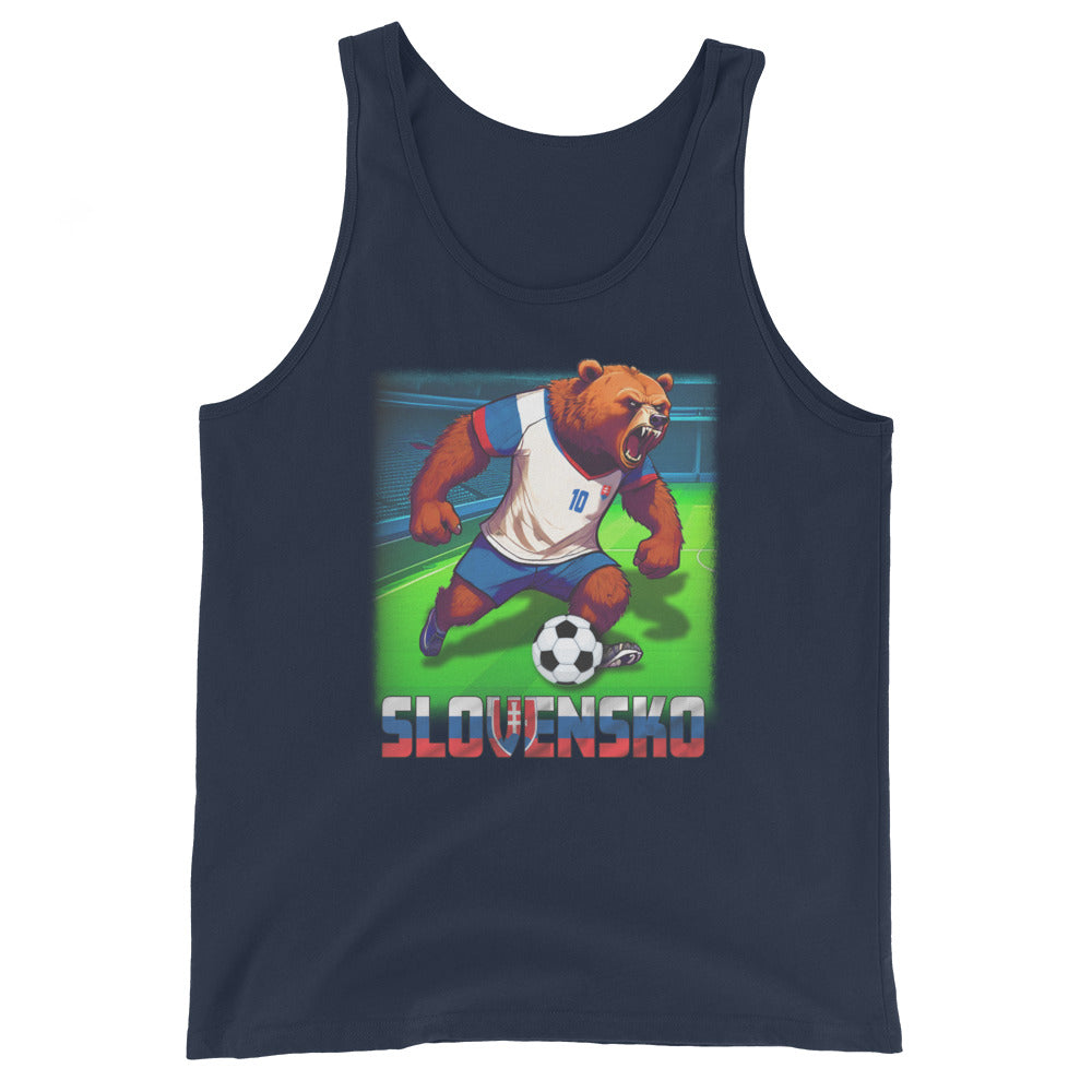 Slowakei EM Fußball Trikot Alternative Klassisches Unisex-Tank-Top
