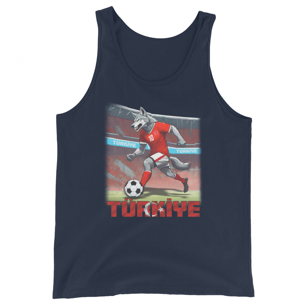 Türkei EM Fußball Trikot Alternative Klassisches Unisex-Tank-Top