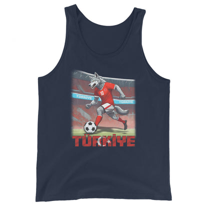 Türkei EM Fußball Trikot Alternative Klassisches Unisex-Tank-Top