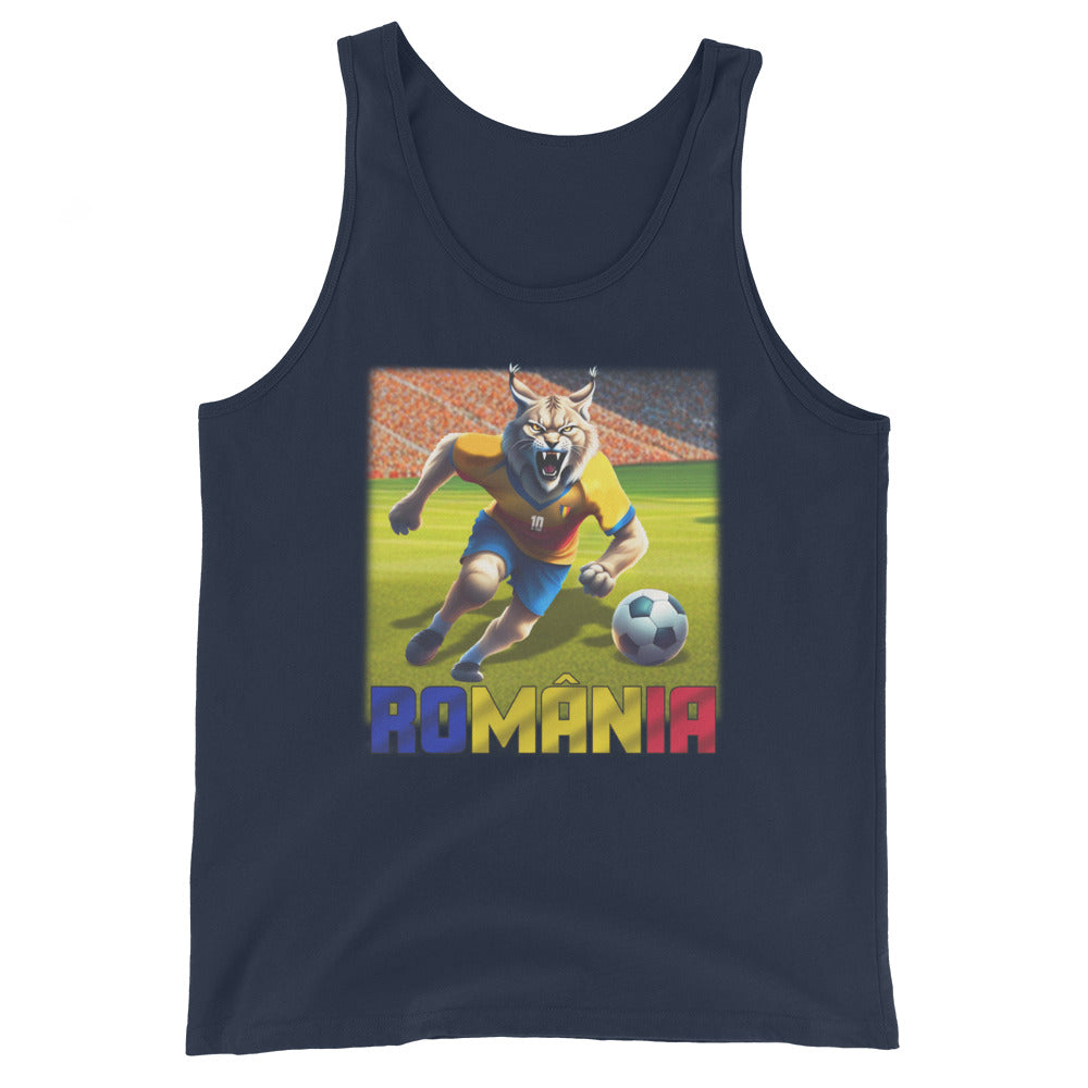 Rumänien EM Fußball Trikot Alternative Klassisches Unisex-Tank-Top