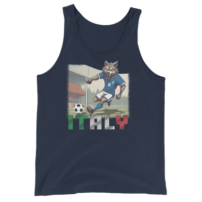 Italien EM Fußball Trikot Alternative Klassisches Unisex-Tank-Top