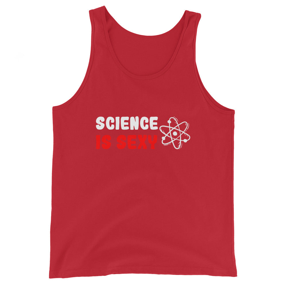 Unisex tank top "Science is sexy"