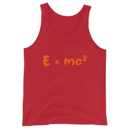 Unisex-Tank-Top "E=mc²"