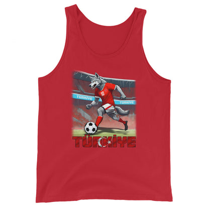 Türkei EM Fußball Trikot Alternative Klassisches Unisex-Tank-Top
