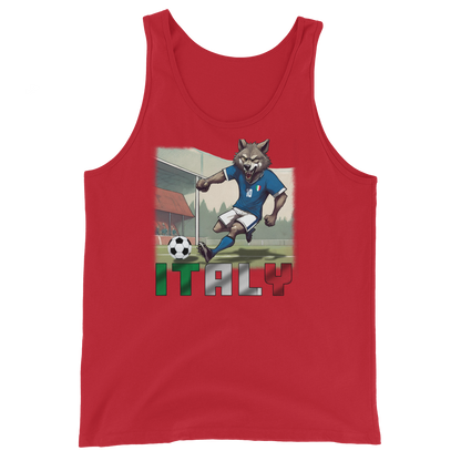 Italien EM Fußball Trikot Alternative Klassisches Unisex-Tank-Top