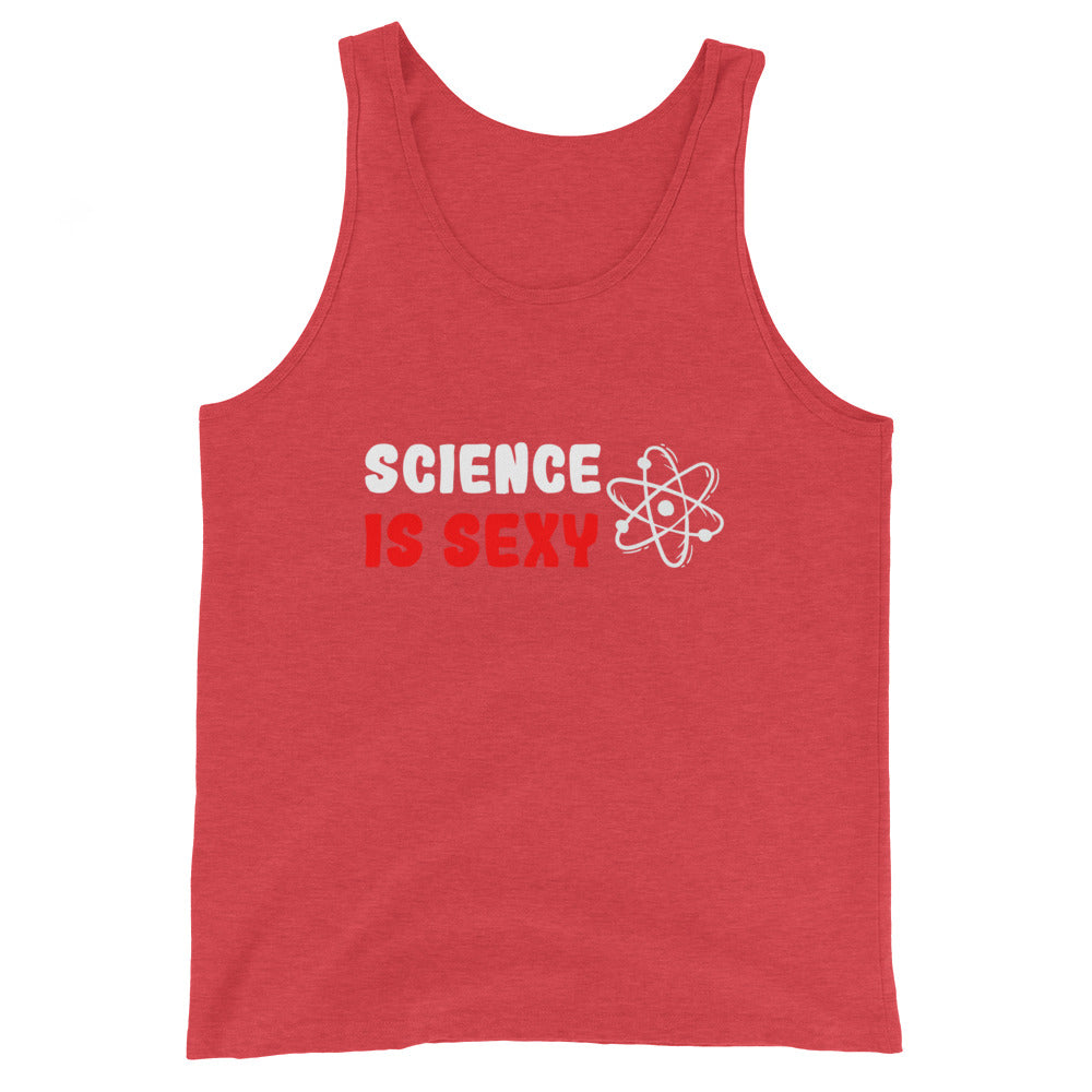 Unisex tank top "Science is sexy"