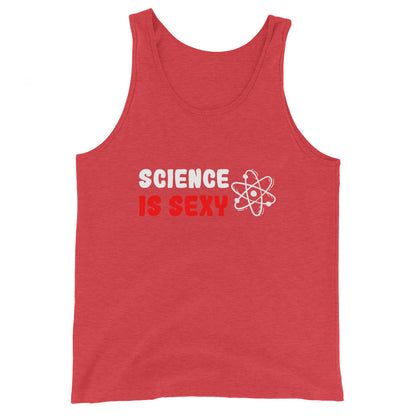 Unisex tank top "Science is sexy"