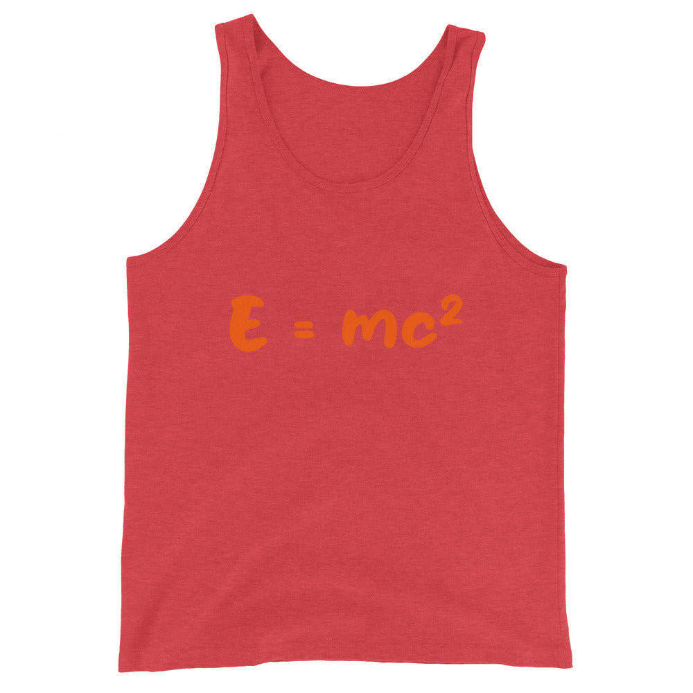 Unisex-Tank-Top "E=mc²"