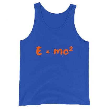 Unisex-Tank-Top "E=mc²"