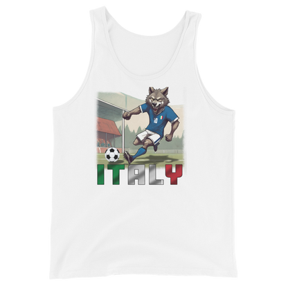 Italien EM Fußball Trikot Alternative Klassisches Unisex-Tank-Top