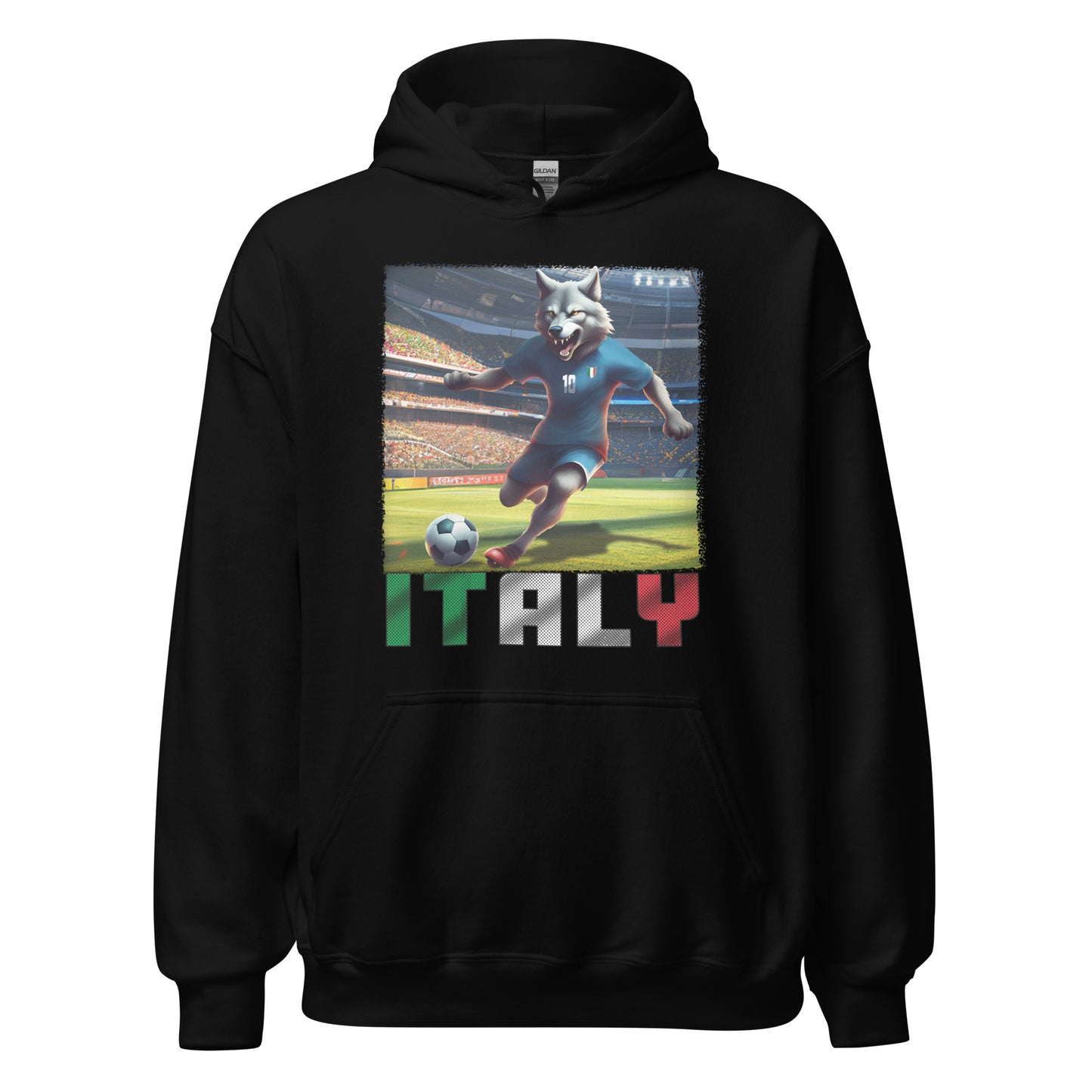 Sweat à capuche unisexe alternatif du maillot de football du Championnat d’Europe d’Italie