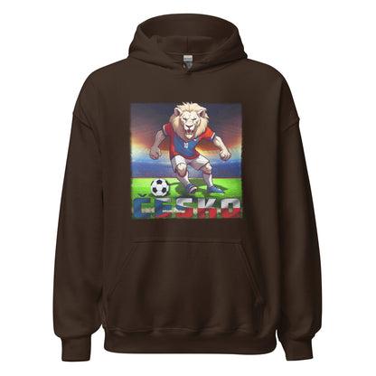 République tchèque Championnat d'Europe maillot de football alternative unisexe sweat à capuche
