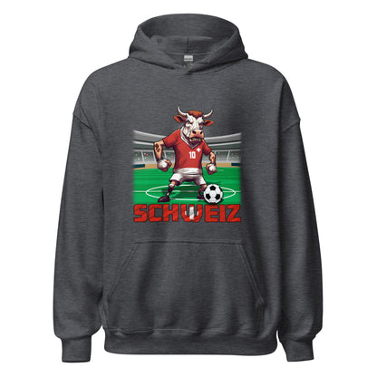 Schweiz EM Fußball Trikot Unisex-Kapuzenpullover