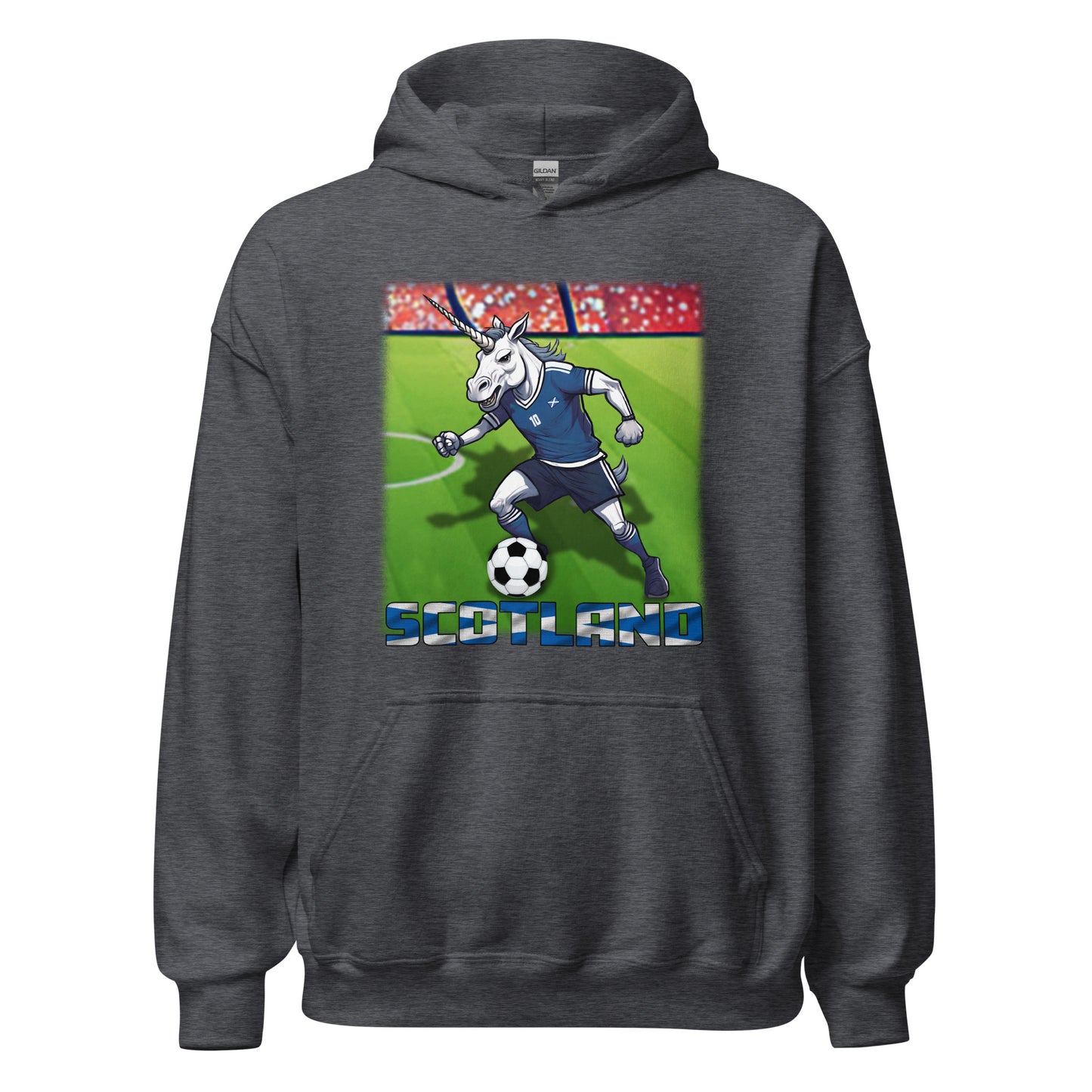 Schottland EM Fußball Trikot Alternative Unisex-Kapuzenpullover