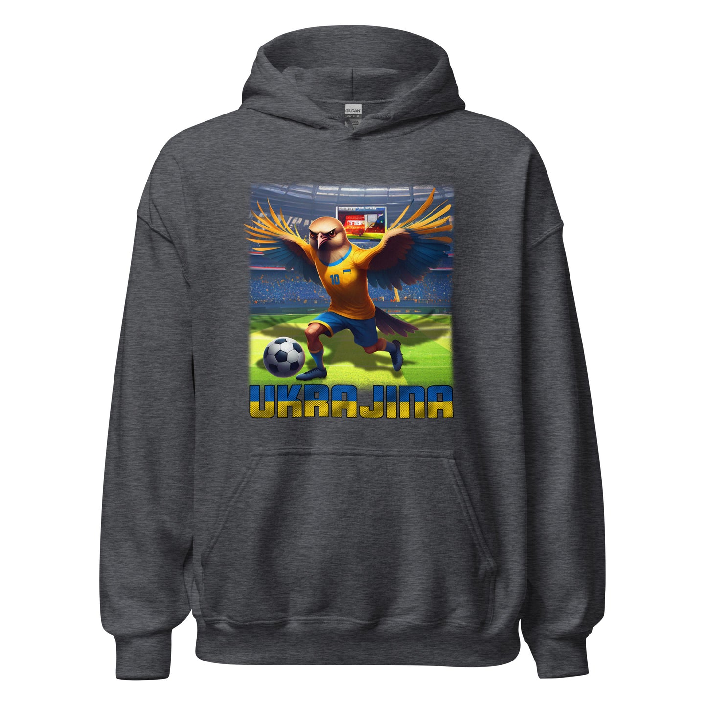 Ukraine European Championship Football Jersey Alternative Unisex Hoodie
