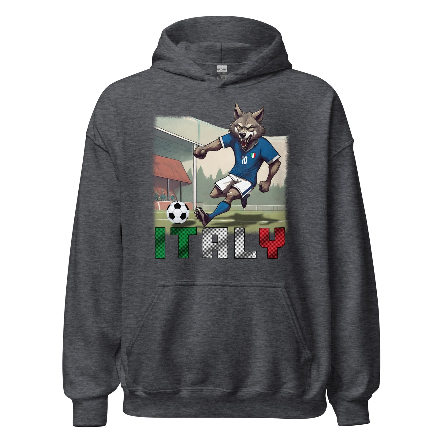 Sweat à capuche unisexe alternatif du maillot de football du Championnat d’Europe d’Italie