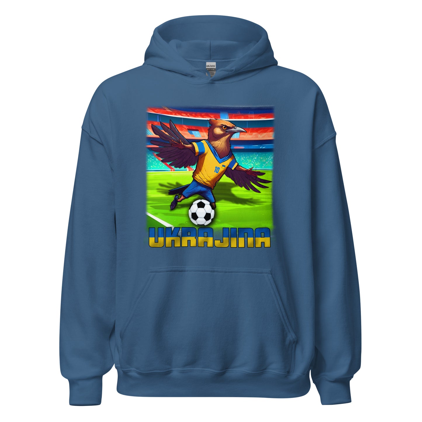 Ukraine European Championship Football Jersey Alternative Unisex Hoodie