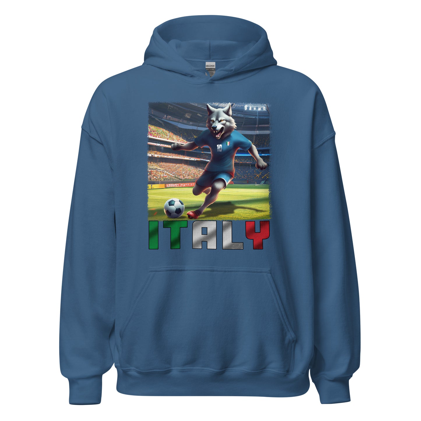 Sweat à capuche unisexe alternatif du maillot de football du Championnat d’Europe d’Italie