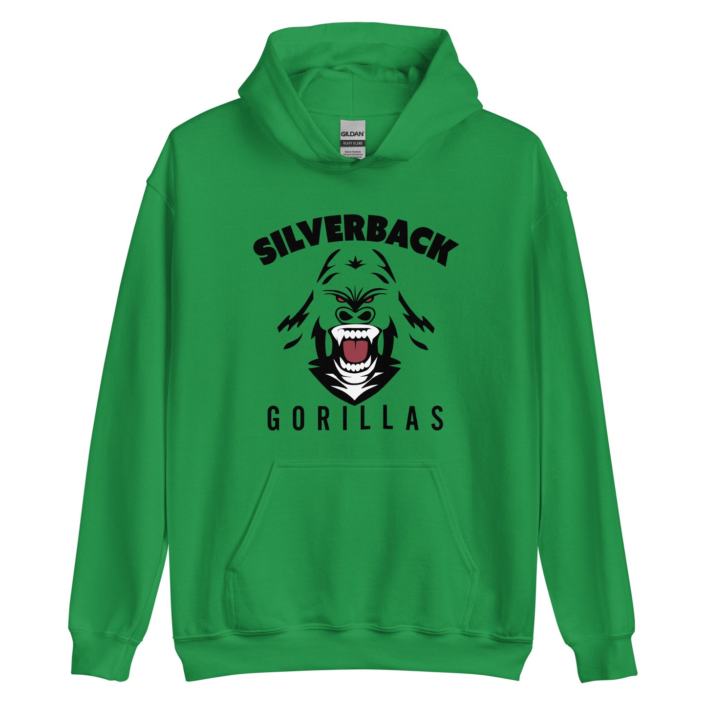 Unisex-Kapuzenpullover "Silverback Gorillas"
