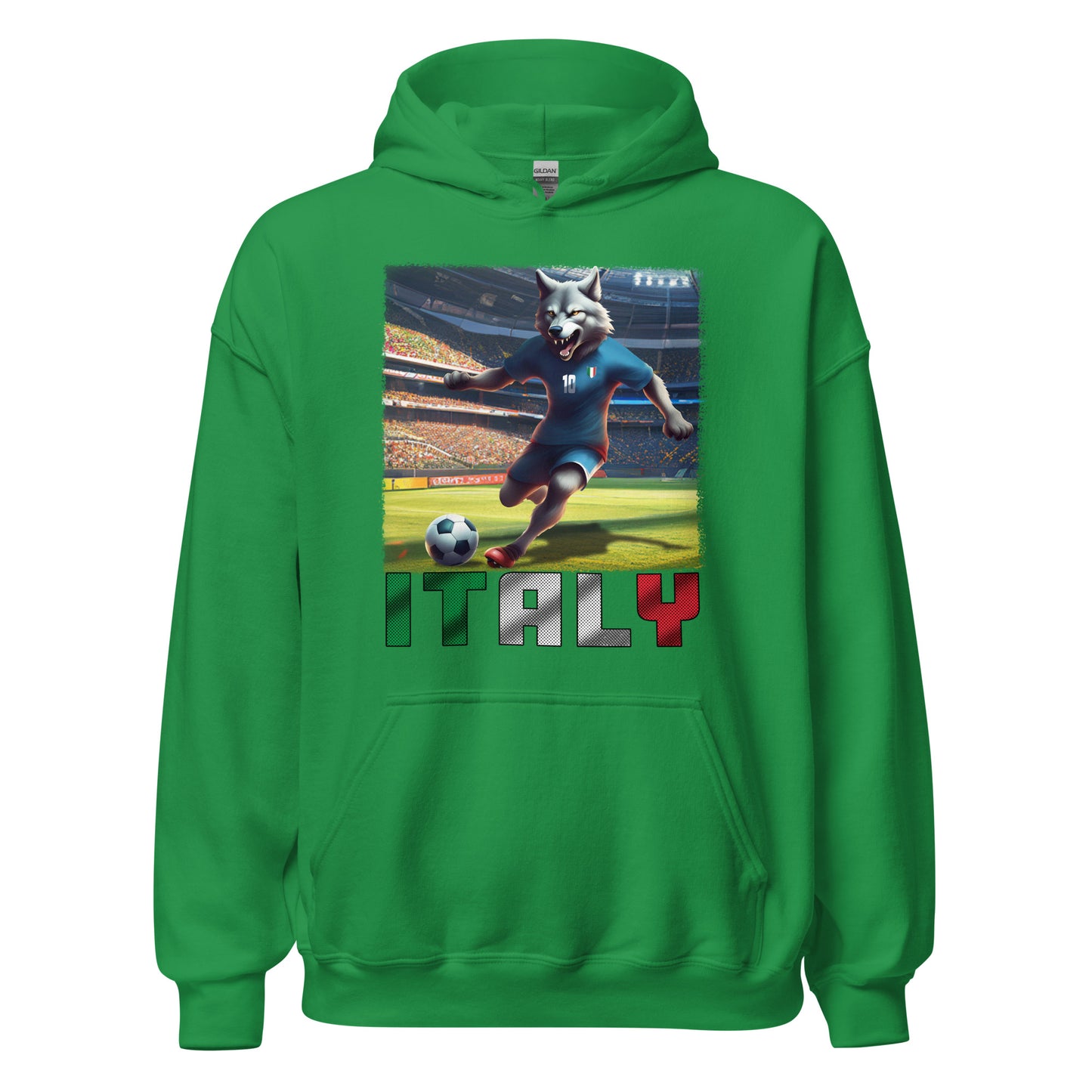 Sweat à capuche unisexe alternatif du maillot de football du Championnat d’Europe d’Italie