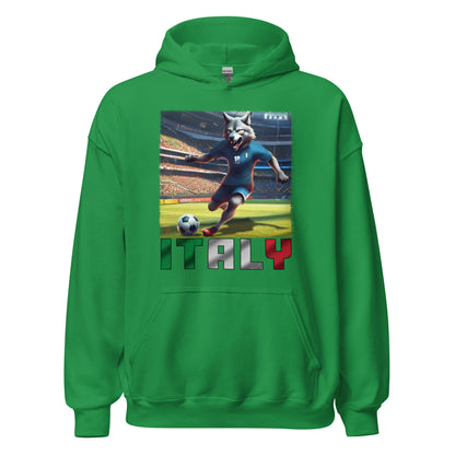 Sweat à capuche unisexe alternatif du maillot de football du Championnat d’Europe d’Italie