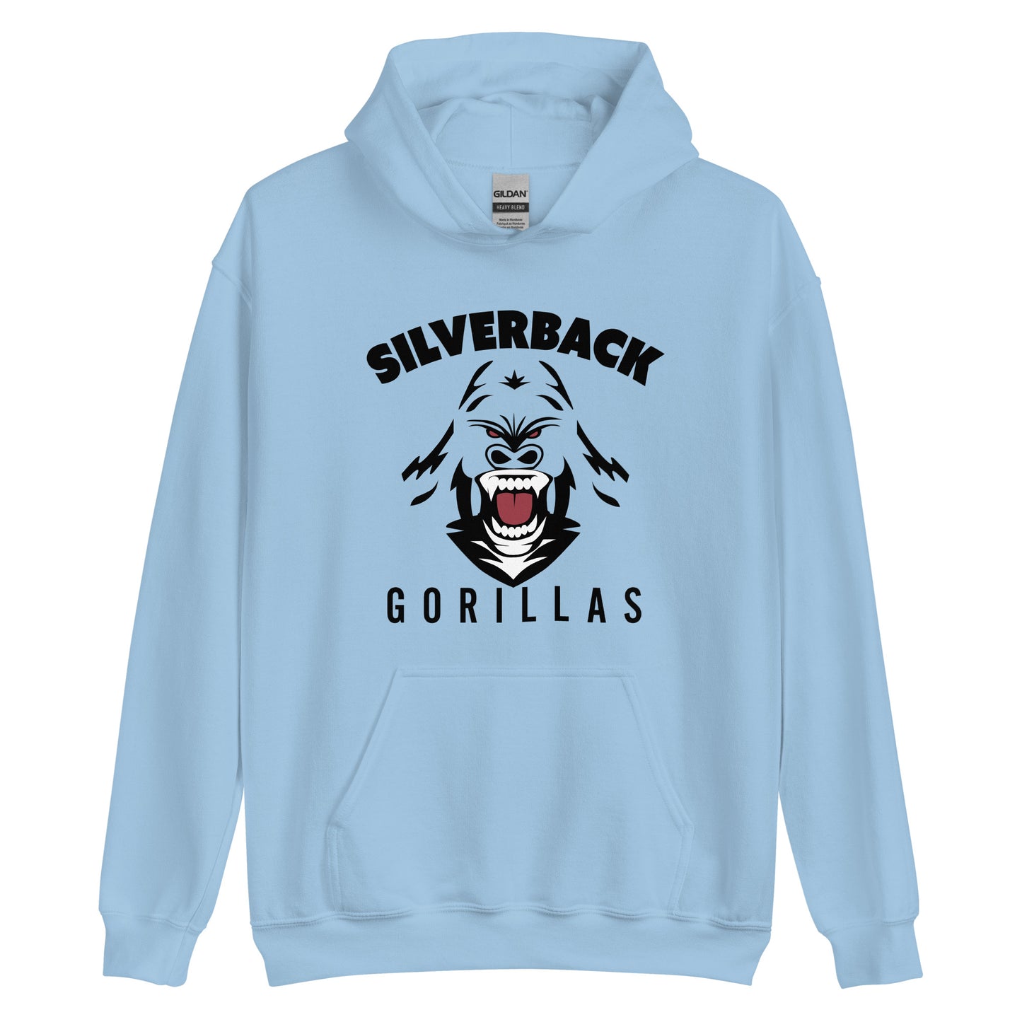 Unisex-Kapuzenpullover "Silverback Gorillas"