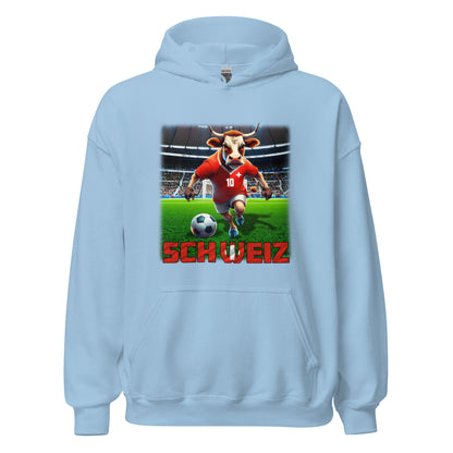 Schweiz EM Fußball Trikot Unisex-Kapuzenpullover