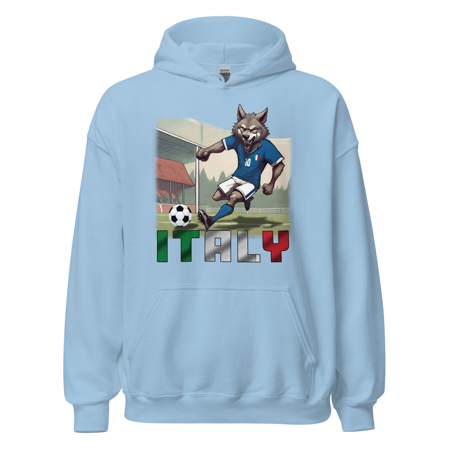 Sweat à capuche unisexe alternatif du maillot de football du Championnat d’Europe d’Italie