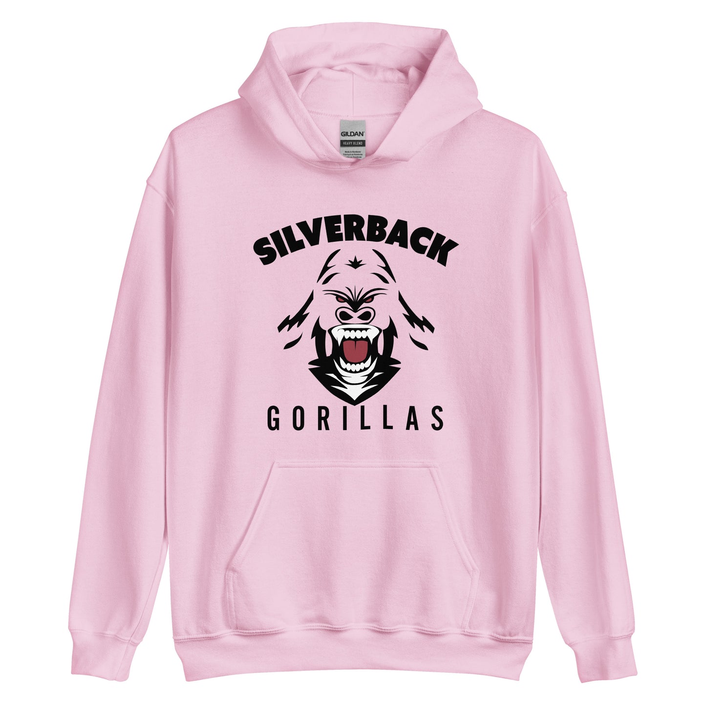 Unisex-Kapuzenpullover "Silverback Gorillas"
