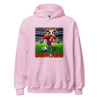 Schweiz EM Fußball Trikot Unisex-Kapuzenpullover