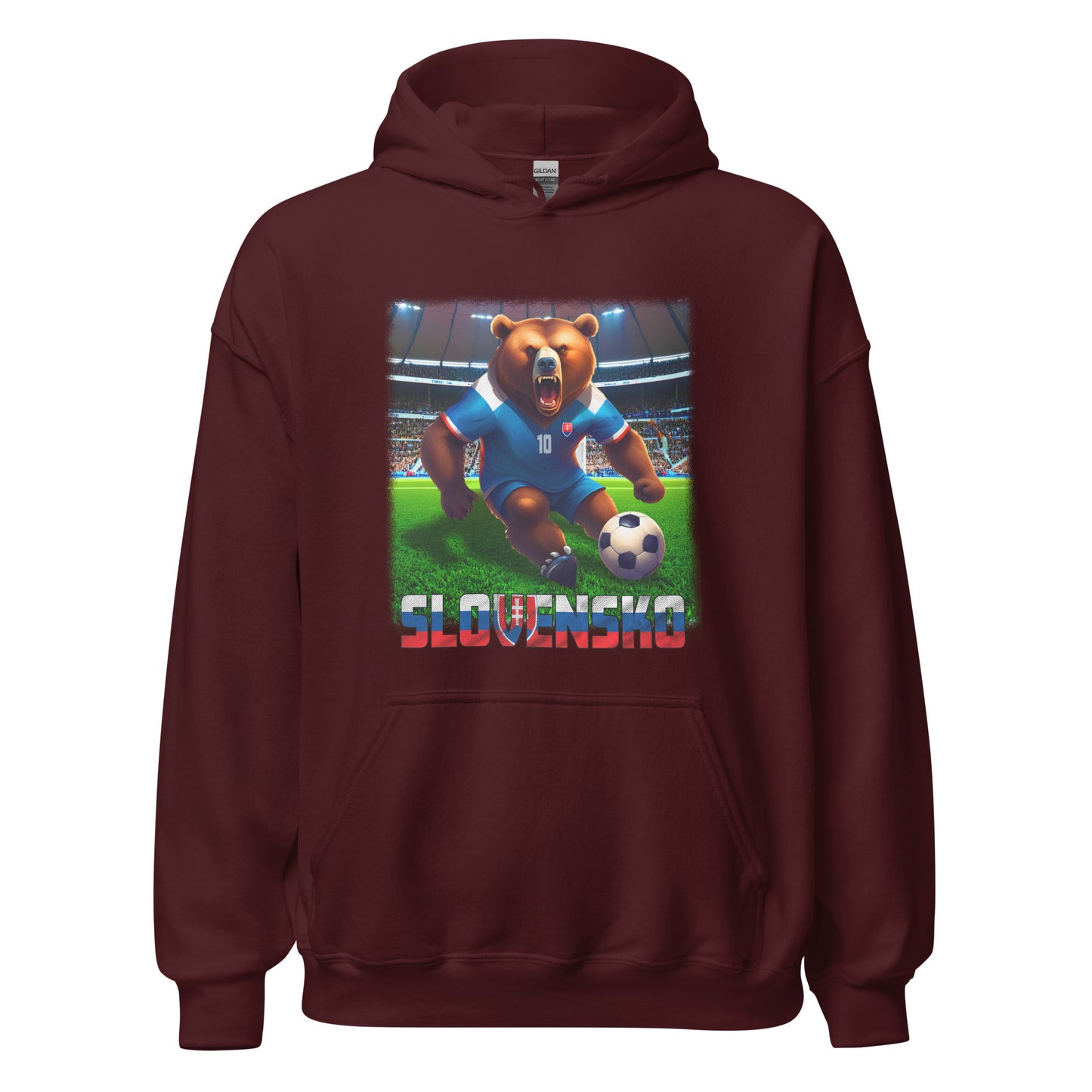 Slowakei EM Fußball Trikot Alternative Unisex-Kapuzenpullover