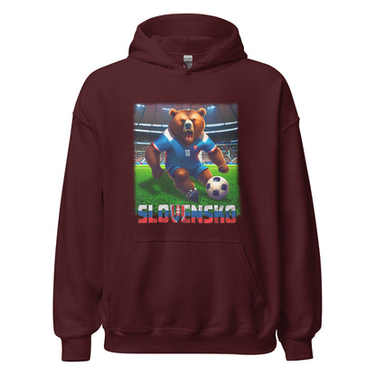 Slowakei EM Fußball Trikot Alternative Unisex-Kapuzenpullover