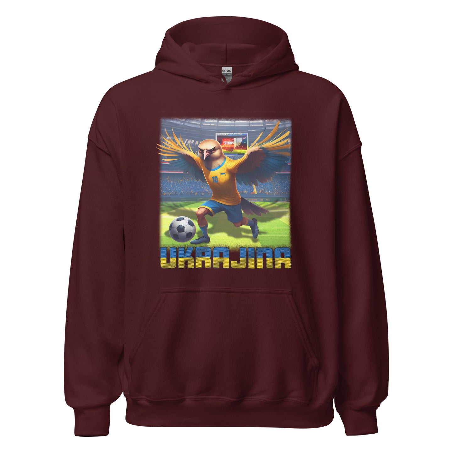 Ukraine European Championship Football Jersey Alternative Unisex Hoodie