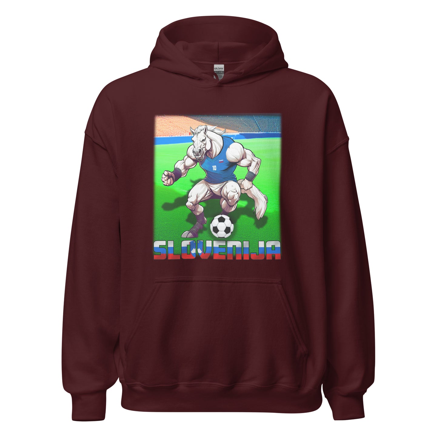 Slovenia European Championship Football Jersey Alternative Unisex Hoodie