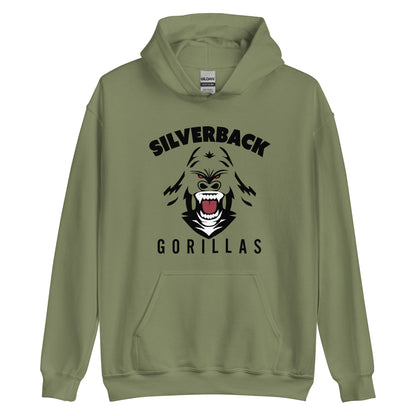 Unisex-Kapuzenpullover "Silverback Gorillas"