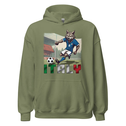 Sweat à capuche unisexe alternatif du maillot de football du Championnat d’Europe d’Italie