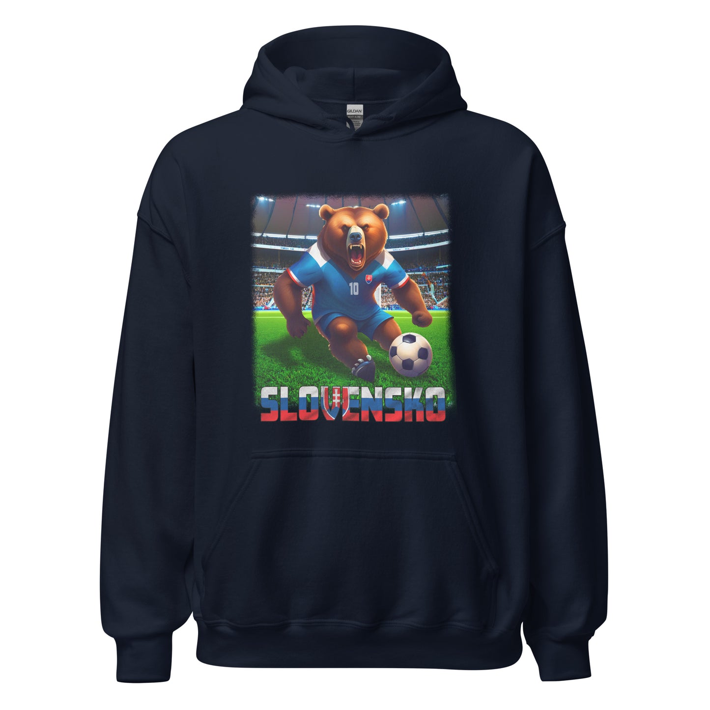 Slowakei EM Fußball Trikot Alternative Unisex-Kapuzenpullover