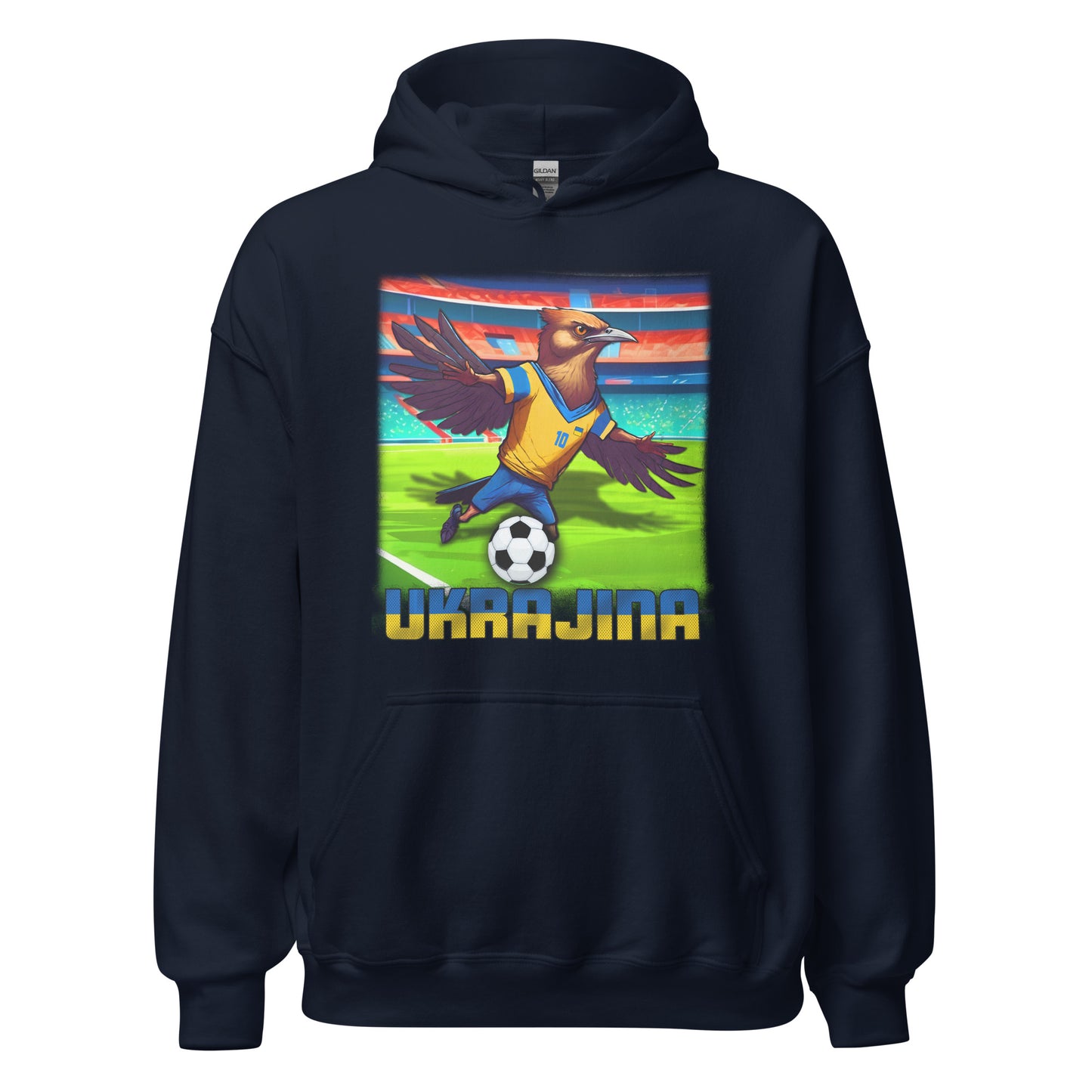 Ukraine European Championship Football Jersey Alternative Unisex Hoodie