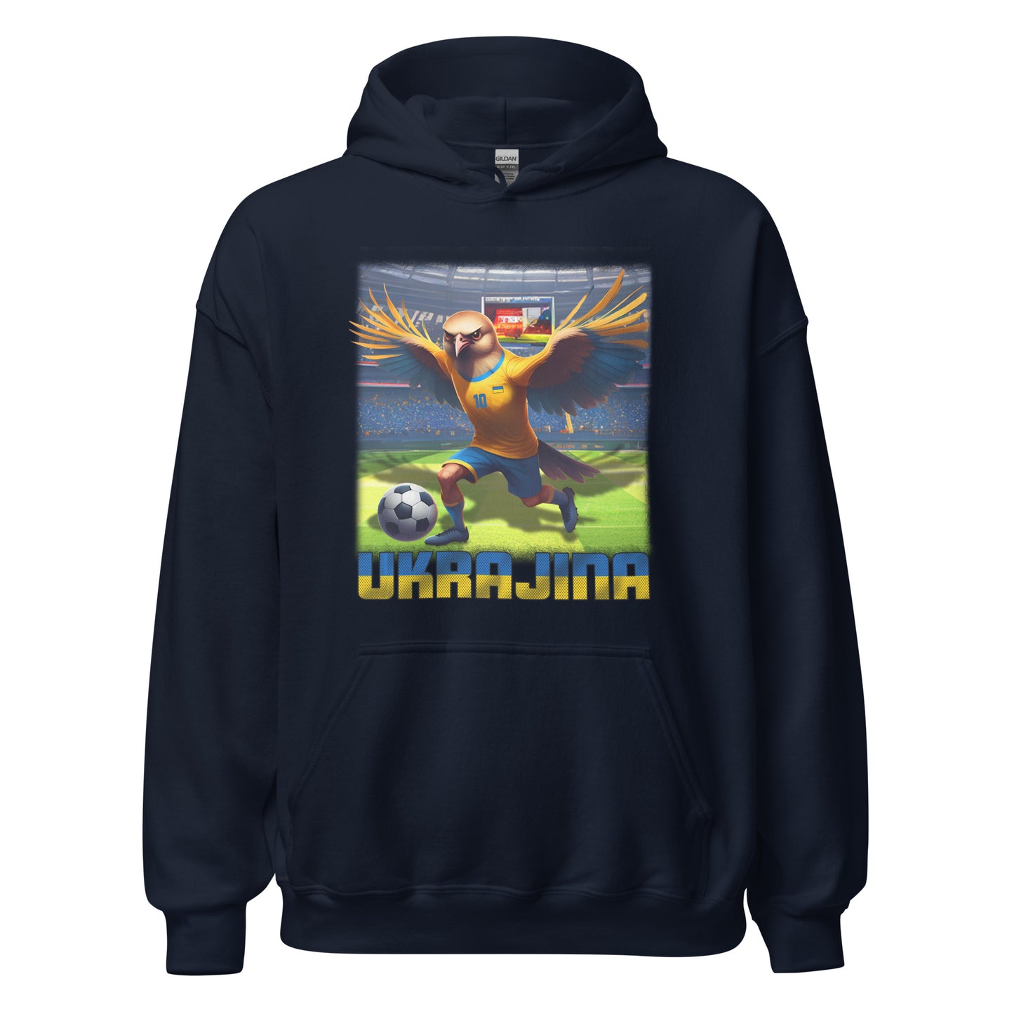 Ukraine European Championship Football Jersey Alternative Unisex Hoodie
