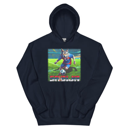Serbien EM Fußball Trikot Alternative Unisex Hoodie