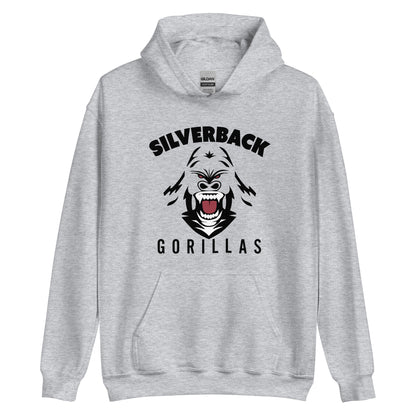 Unisex-Kapuzenpullover "Silverback Gorillas"
